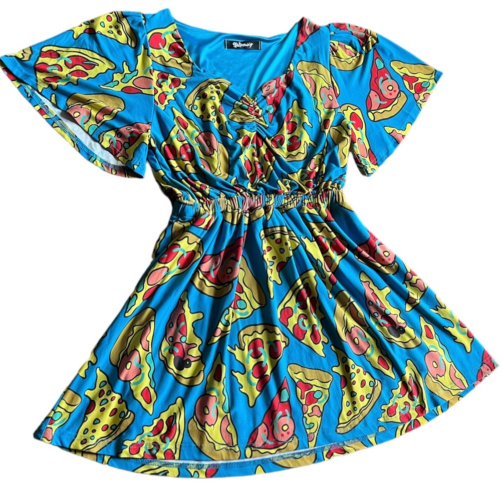 GALAXXXY CLOTHING BRAND- PIZZA DRESS